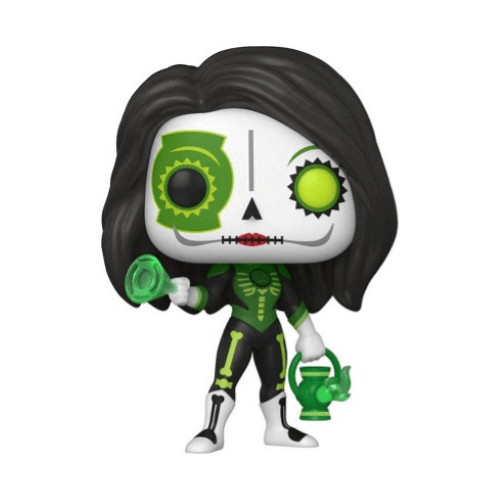 Funko Pop ! DC Super Heroes : Green Lantern (Jessica Cruz) (411) - 1UP