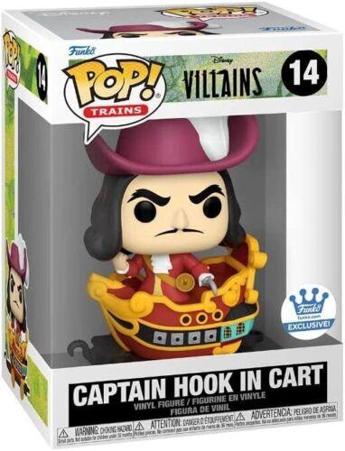 Funko Pop ! Disney Villains : Captain Hook In Cart (14) - 1UP