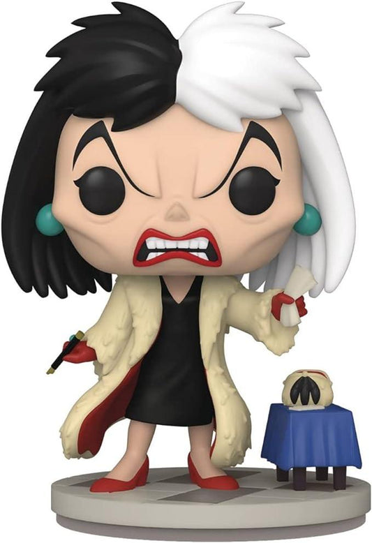 Funko Pop ! Disney Villains : Cruella De Vil (1083) - 1UP