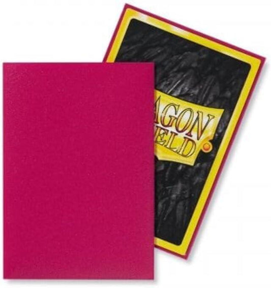 Dragon Shield Small Sleeves - Japanese Matte Magenta (60 Sleeves) - 1UP