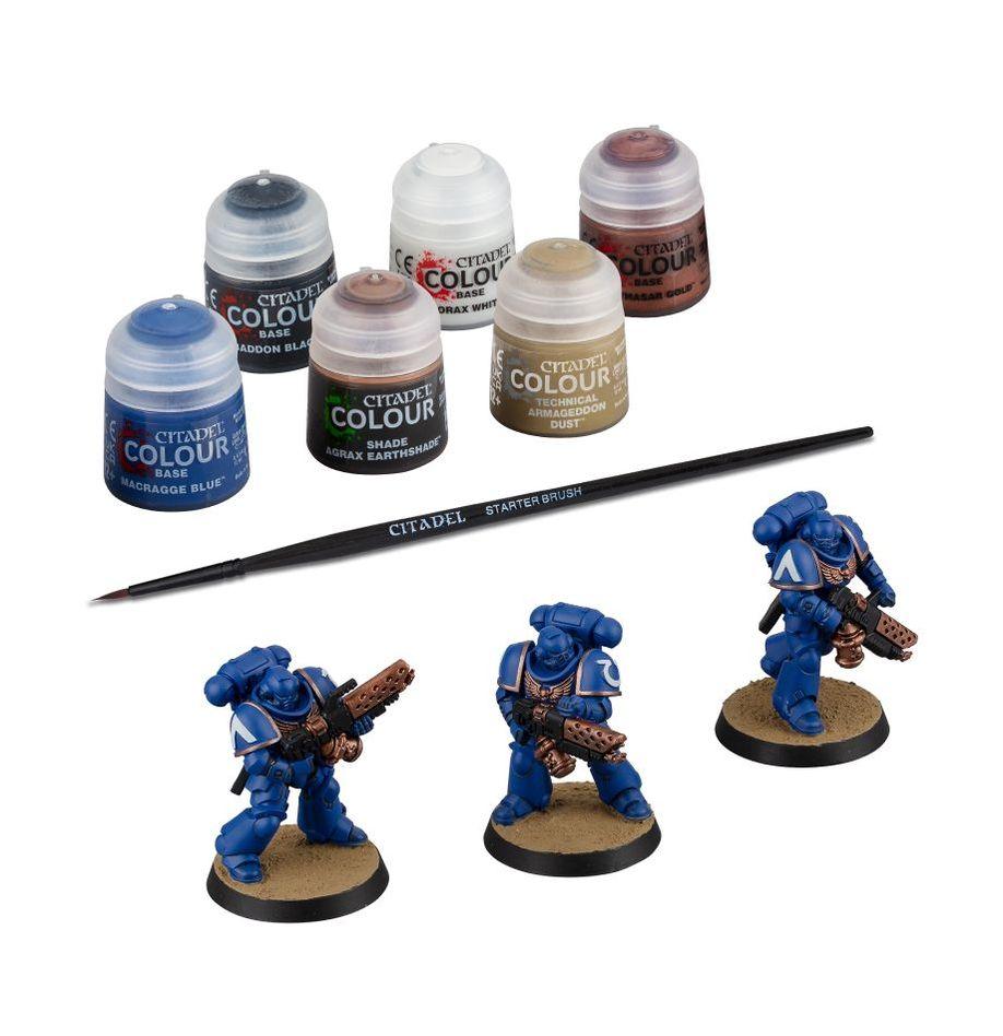 Warhammer 40,000 : Space Marines Infernus Marines + Paints - 1UP