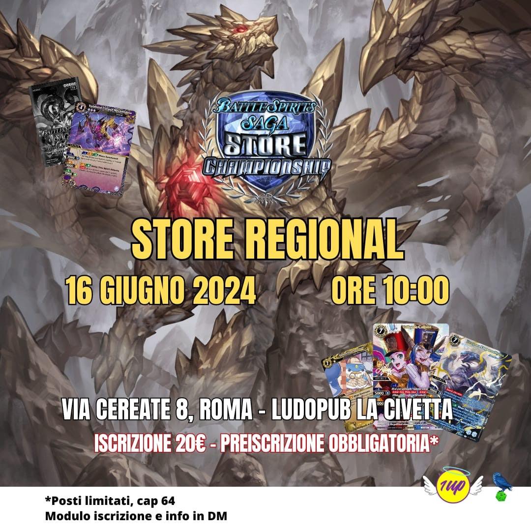 Battle Spirits Saga Store Regionals - 1UP