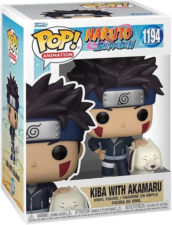 Funko Pop ! Naruto - Shippuden : Kiba With Akamaru (1194) - 1UP