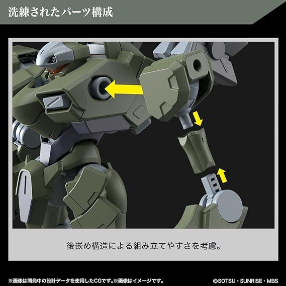 Bandai Model Kit Gundam The Witch From Mercury - HG 1/44 Zowort Heavy - 1UP
