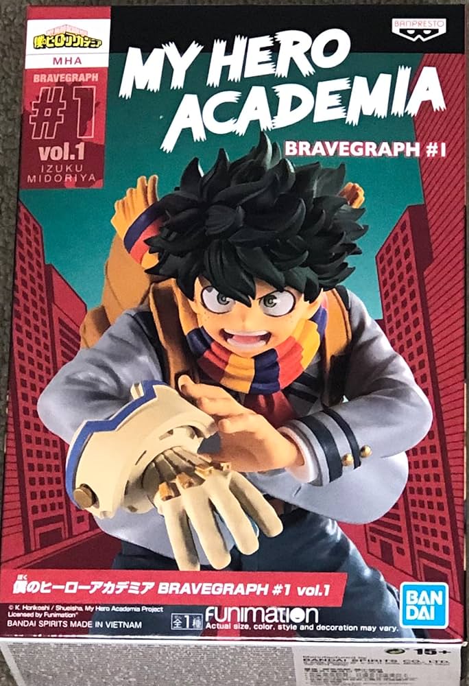 Banpresto : My Hero Academia Bravegraph Vol.1 "Izuku Midoriya" - 1UP