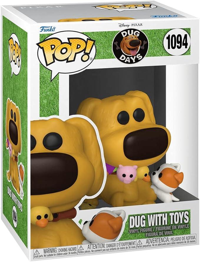 Funko Pop ! Disney Dug Days : Dug With Toys (1094) - 1UP