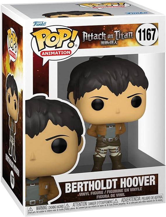 Funko Pop ! Attack On Titan : Bertholdt Hoover (1167) - 1UP