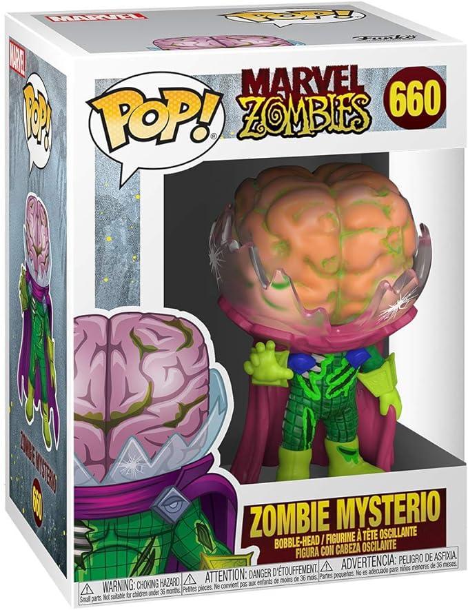Funko Pop ! Marvel Zombies : Zombie Mysterio (660) - 1UP