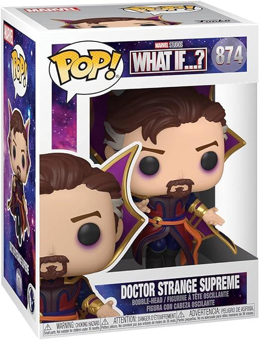 Funko Pop ! Marvel What If...? : Doctor Strange Supreme (874) - 1UP