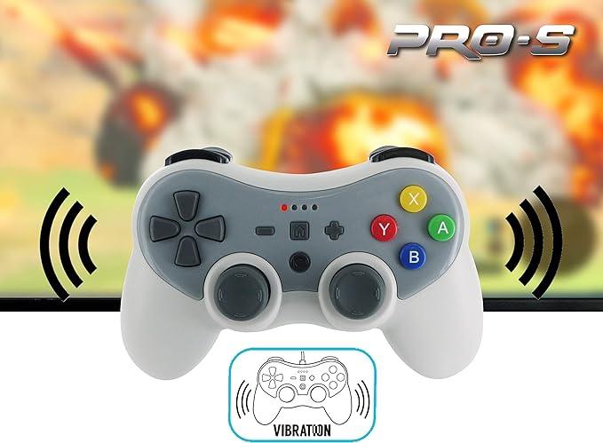 Controller Wireless Pro-S Retro Gaming Nintendo Switch - 1UP