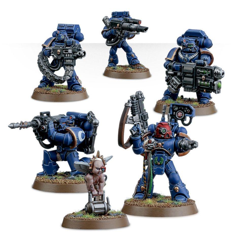 Warhammer 40,000 : Space Marines : Devastator Squad (ENG) - 1UP