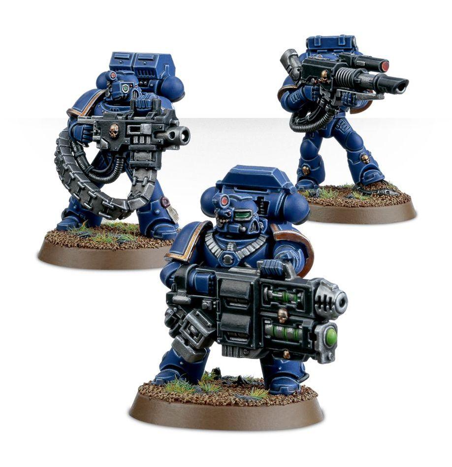 Warhammer 40,000 : Space Marines : Devastator Squad (ENG) - 1UP