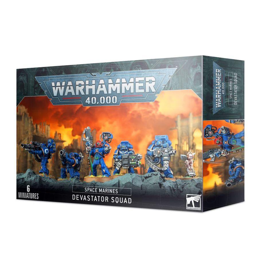 Warhammer 40,000 : Space Marines : Devastator Squad (ENG) - 1UP