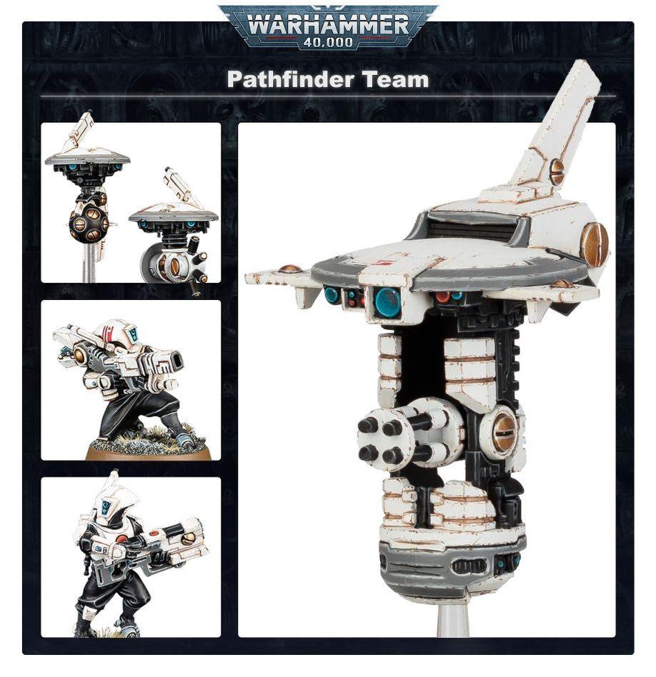Warhammer 40,000 : T'Au Empire Pathfinder Team (ENG) - 1UP