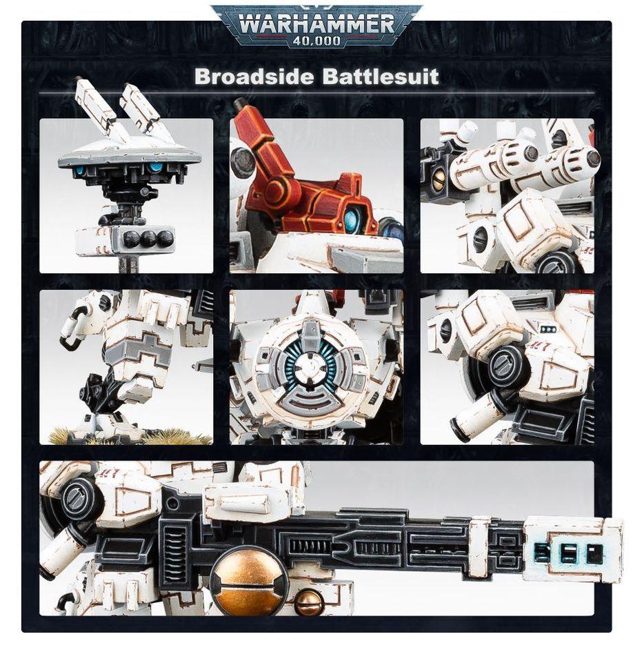 Warhammer 40,000 : T'Au Empire Broadside Battlesuit (ENG) - 1UP