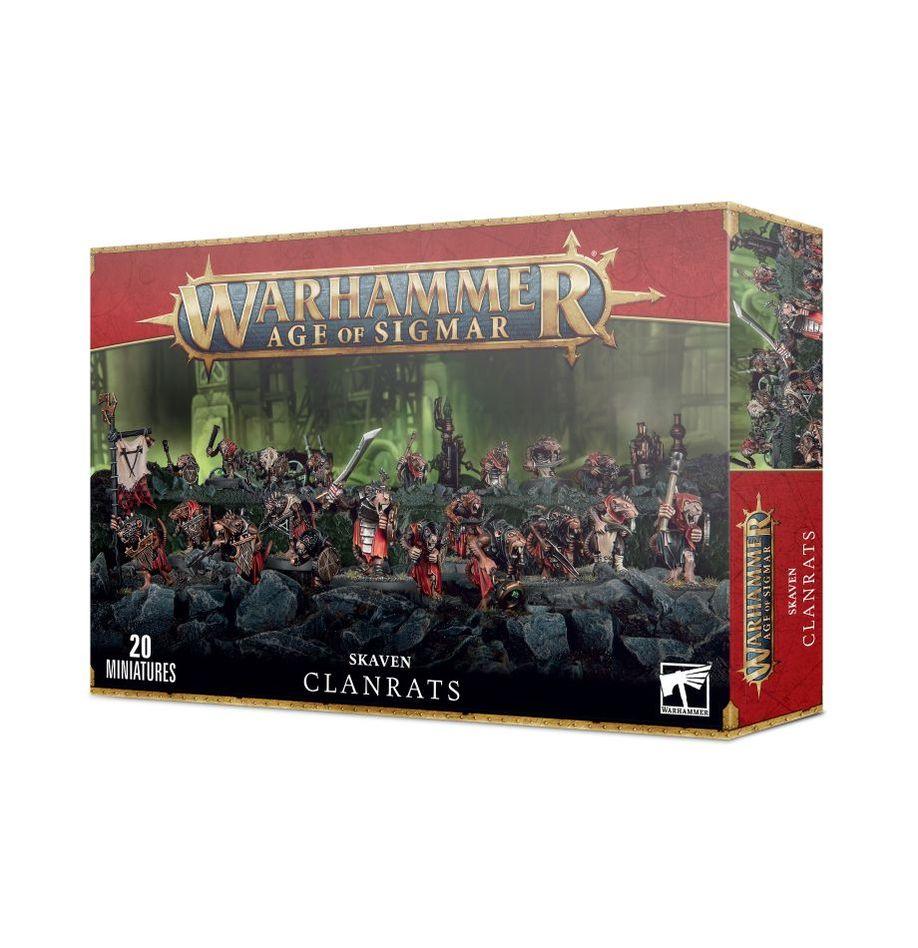 Warhammer Age Of Sigmar : Skaven Clanrats (ENG) - 1UP