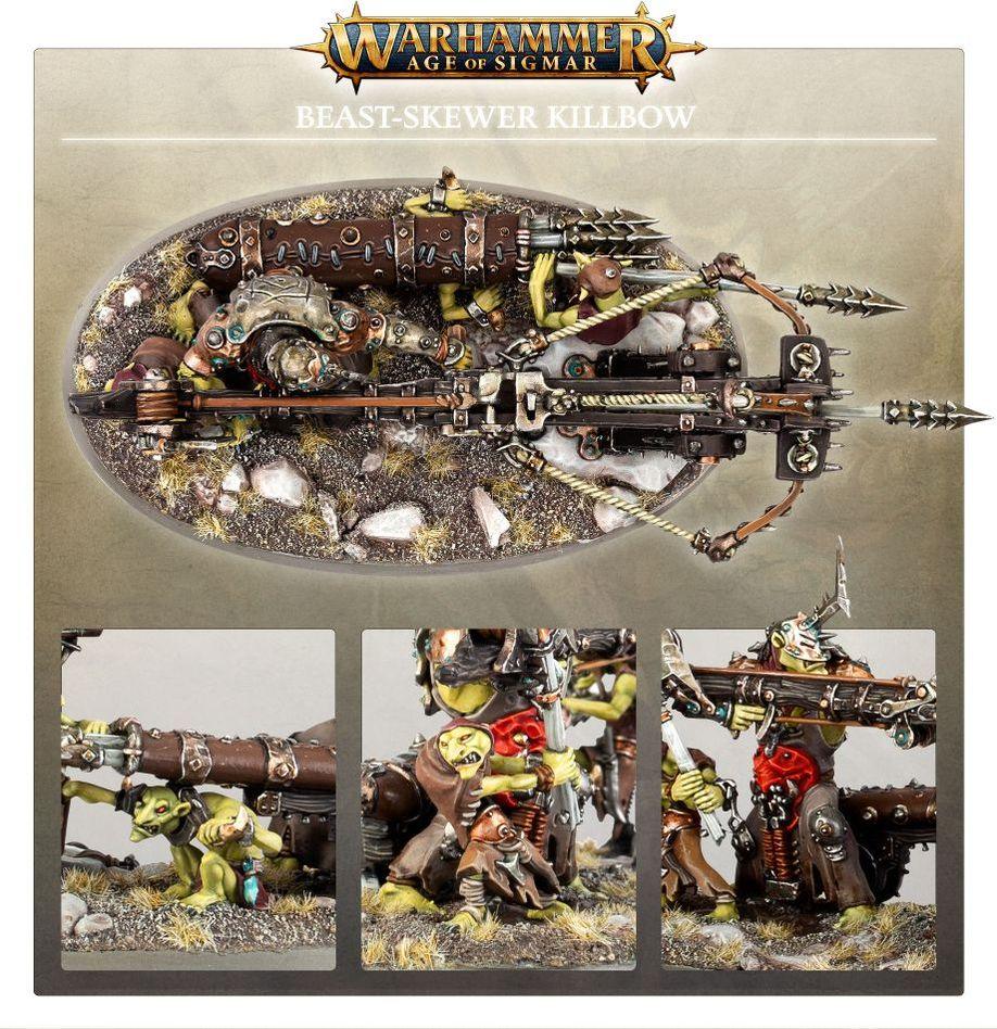 Warhammer Age Of Sigmar : Orruk Warclans Beast-Skewer Killbow - 1UP