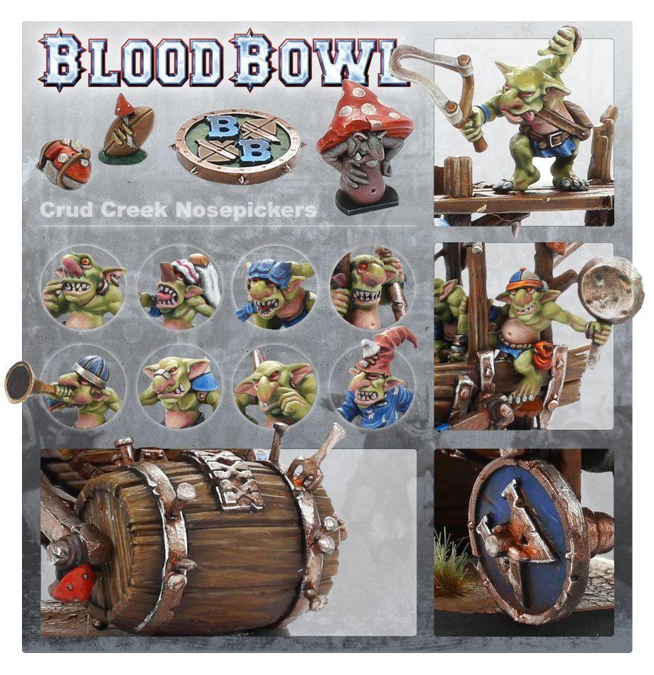 Blood Bowl : Snotling Blood Bowl Team The Mighty Crud - Creek Nosepickers (ENG) - 1UP