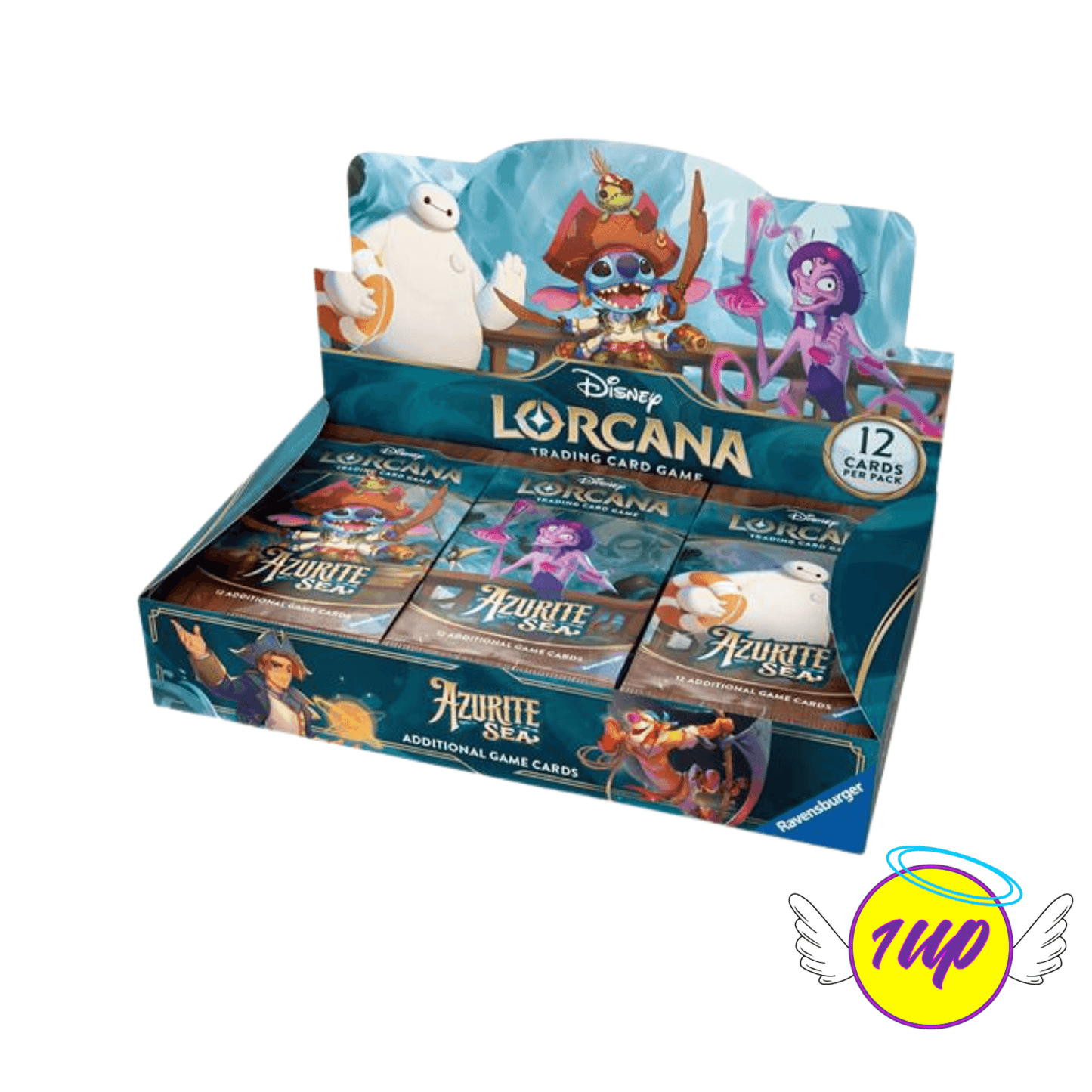 Disney Lorcana : Azurite Sea : Display Box 24 Buste (ENG) - 1UP