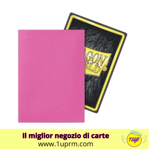 Dragon Shield Matte Sleeves - Pink Diamond (100 Sleeves) - 1UP