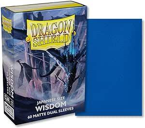 Dragon Shield Small Sleeves - Japanese Matte Dual Wisdom (60 Sleeves) - 1UP