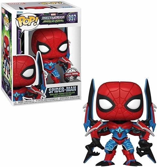 Funko Pop ! Marvel - Monster Hunters : Spider - Man (997) - 1UP
