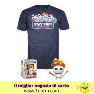 Funko Pop & Tees ! Ghostbusters : Mini Puft - 1UP