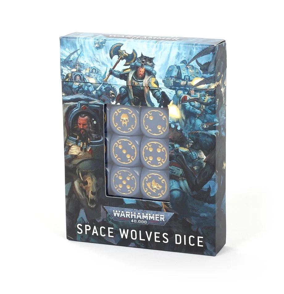 Warhammer 40,000 : Space Wolves Dice - 1UP