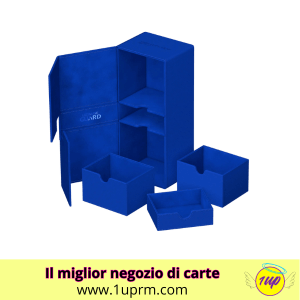 Twin Flip`n`Tray 266+ Xenoskin Blue (Ultimate Guard) - 1UP