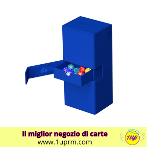 Twin Flip`n`Tray 266+ Xenoskin Blue (Ultimate Guard) - 1UP