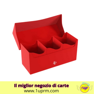 Triple Deck Holder 300+ XL Red (Gamegenic) - 1UP