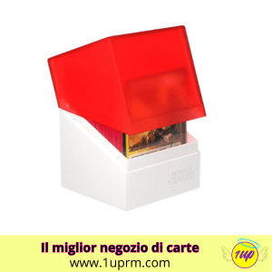 Boulder Deck Case 100+ Synergy Red / White (Ultimate Guard) - 1UP