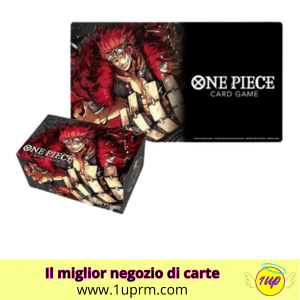 One Piece Card Game : Playmat And Storage - "Eustass "Captain" Kid" - 1UP