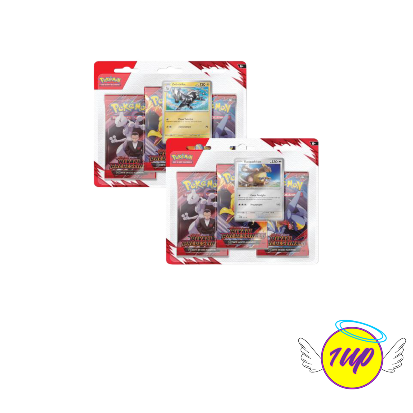 Pokemon SV10 Scarlatto e Violetto Rivali Predestinati 3 Pack Blister (ITA)