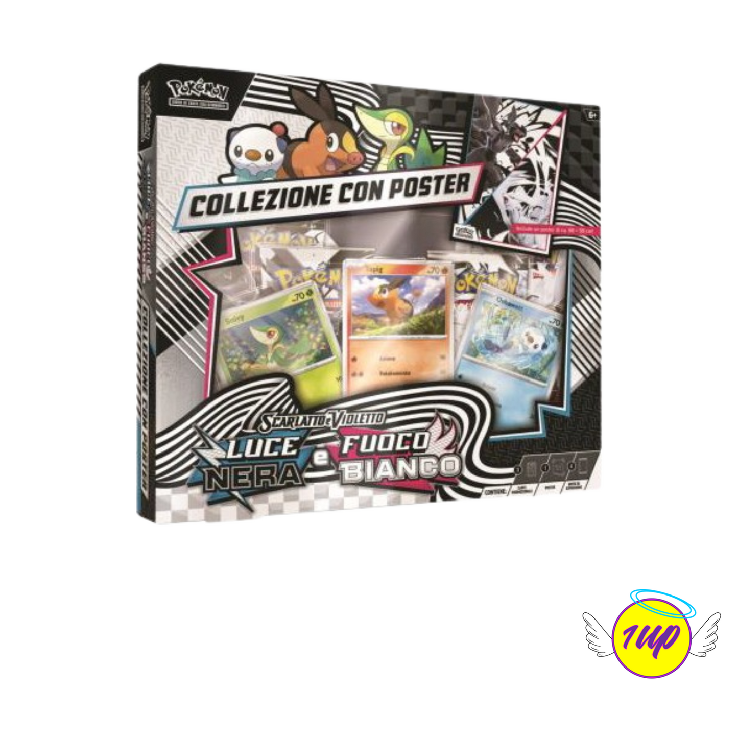 Pokemon : Scarlatto & Violetto : Luce Nera & Fuoco Bianco : Collezione con Poster (ITA)