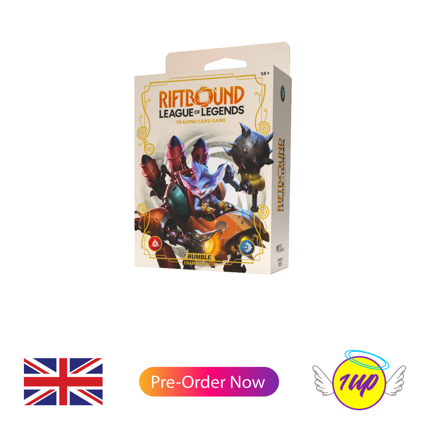 Riftbound : League of Legends : Spiritforged Champion Deck : Rumble (ENG)