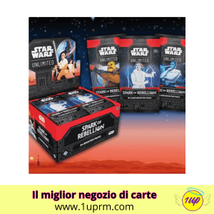 Star Wars Unlimited - Spark Of Rebellion : Display Da 24 Buste (ITA) - 1UP