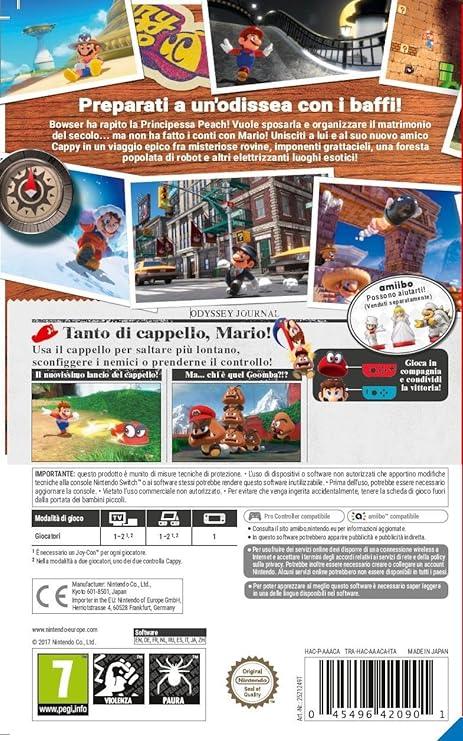 Super Mario Odyssey (Nintendo Switch) - 1UP