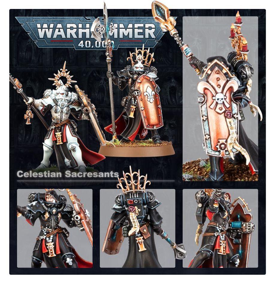 Warhammer 40,000 : Adepta Sororitas Celestian Sacresants (ENG) - 1UP