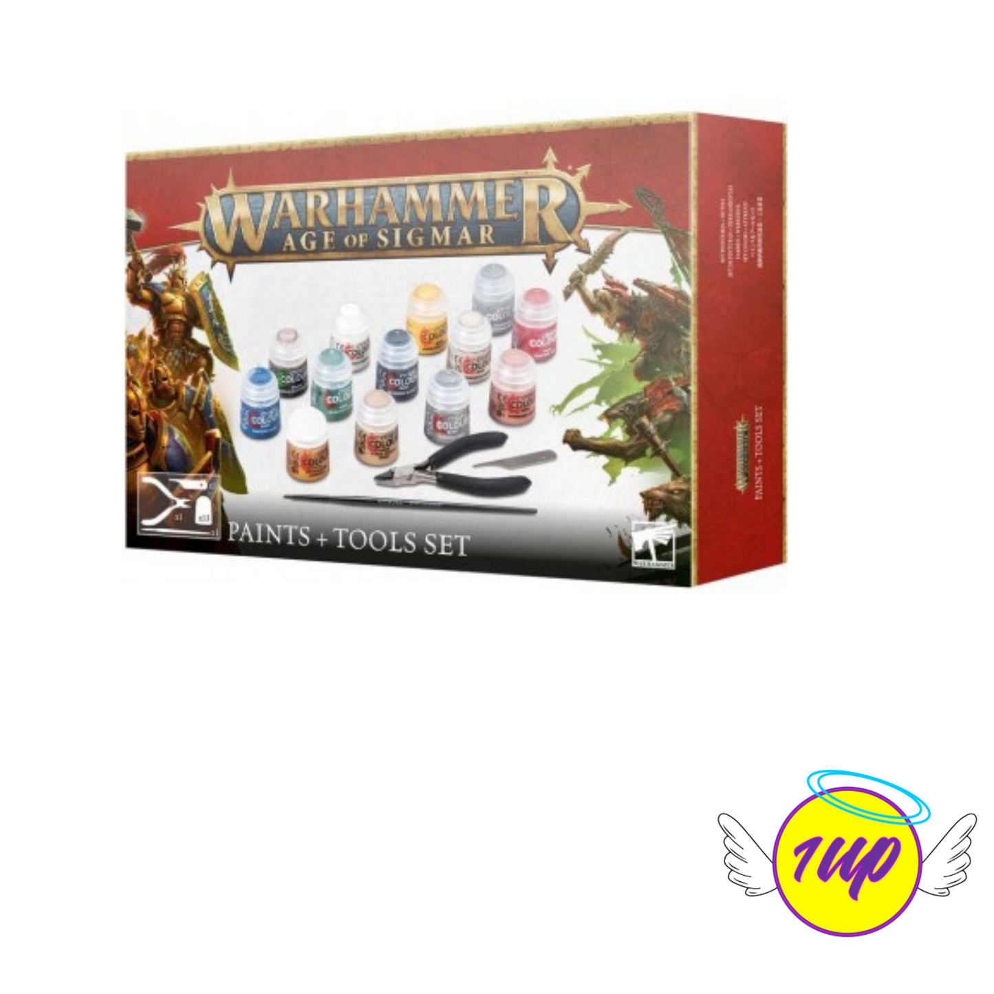 Warhammer Age Of Sigmar : Paints + Tools Set (ENG)
