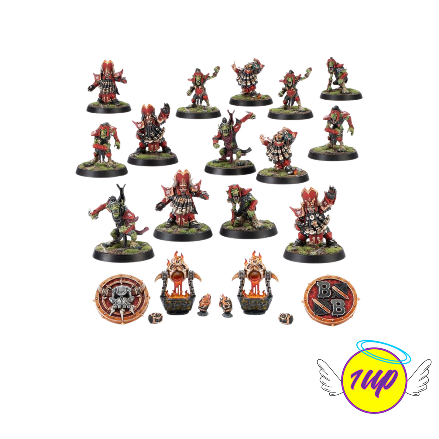 Warhammer Blood Bowl : Chaos Dwarf Blood Bowl Team : The Zharr-Naggrund Ziggurats (ENG)