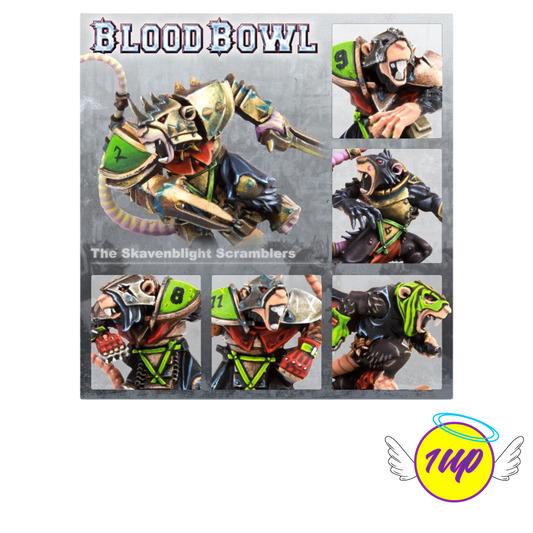 Warhammer Blood Bowl : Skaven Blood Bowl Team: The Skavenblight Scramblers (ENG)