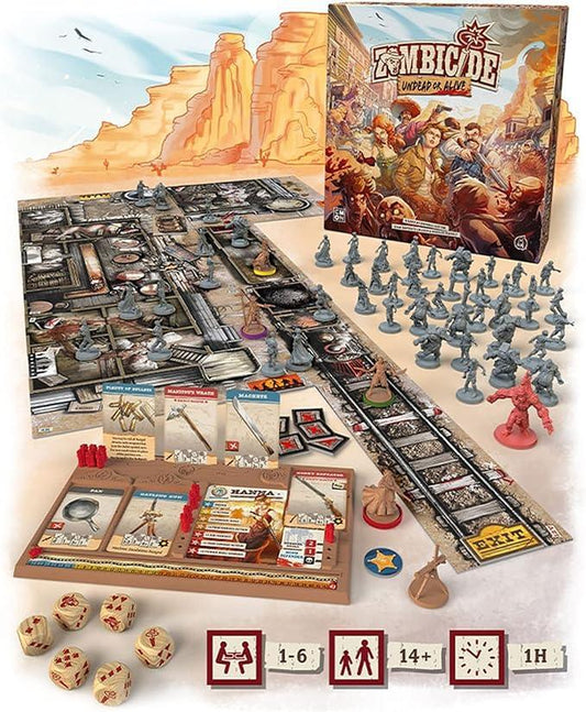 Zombicide "Undead Or Alive" - 1UP