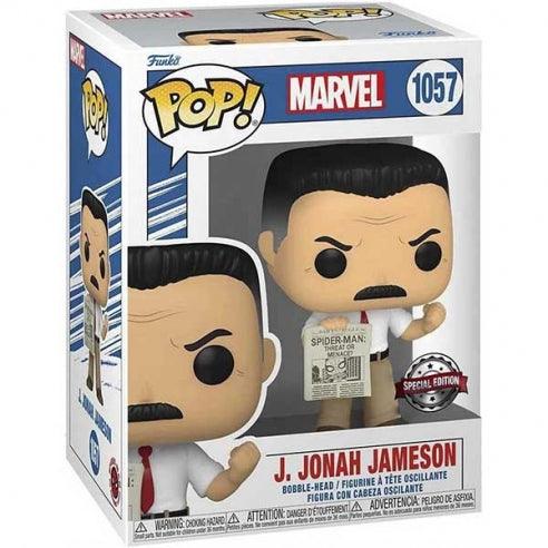 Funko Pop ! Marvel : J. Jonah Jameson (1057) - 1UP