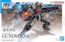 Bandai Model Kit Gundam The Witch From Mercury - HG 1/44 Gundvolva - 1UP