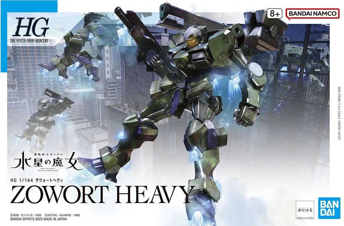 Bandai Model Kit Gundam The Witch From Mercury - HG 1/44 Zowort Heavy - 1UP