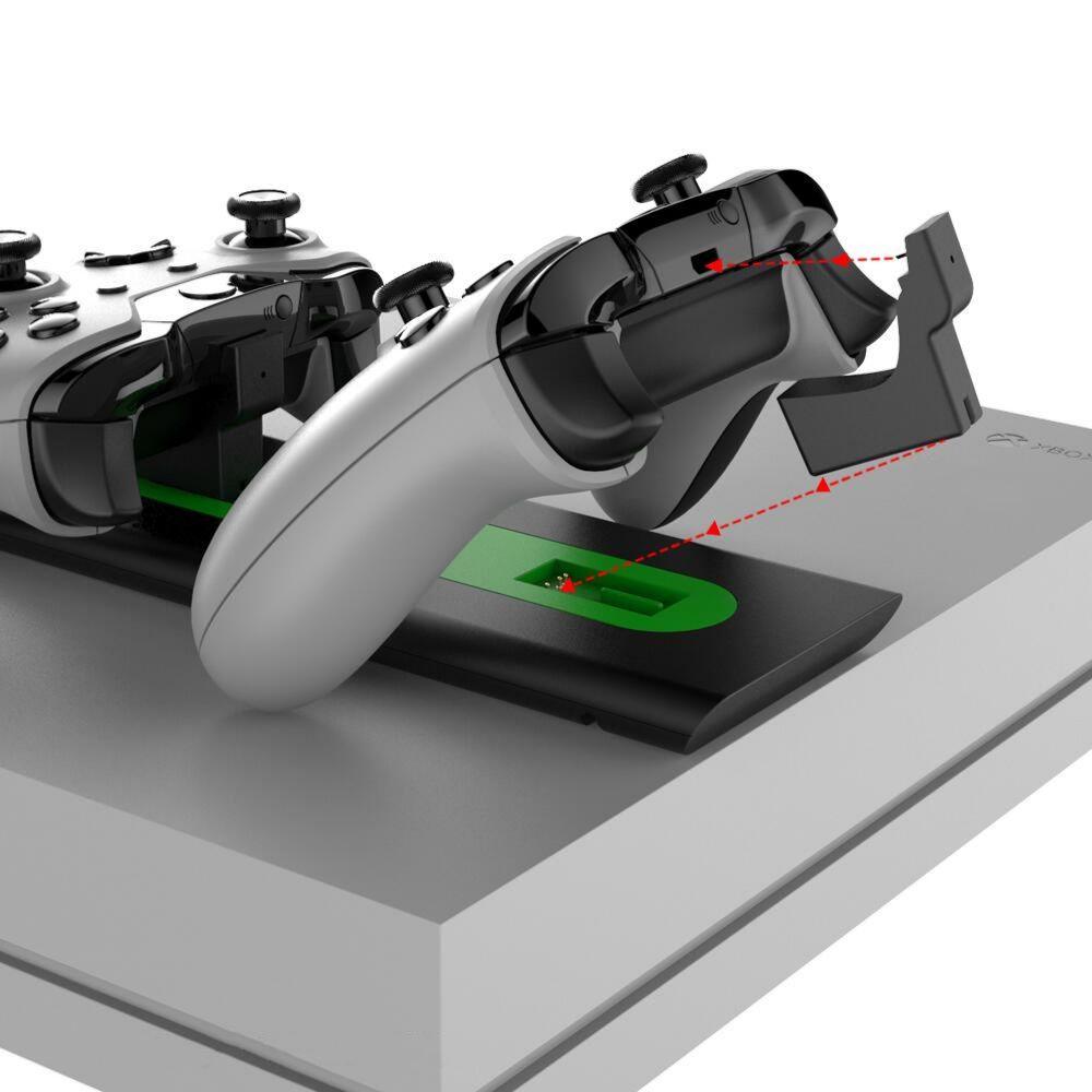 Stazione di ricarica 2 slot PG-XB003 per controller XBOX One - 1UP