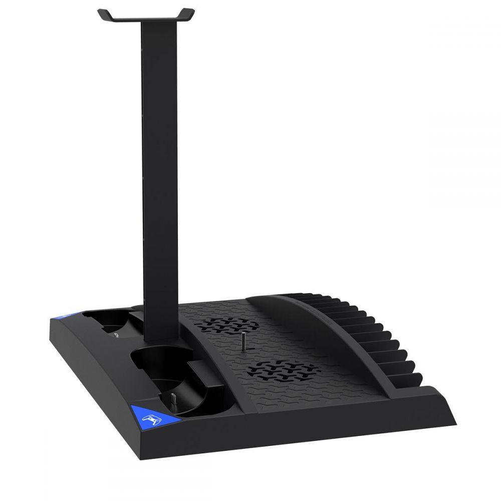 Stazione ricarica multifunzione PG-P5013 con ventola per controller PS5 - 1UP