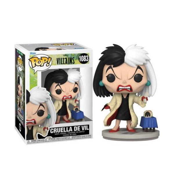 Funko Pop ! Disney Villains : Cruella De Vil (1083) - 1UP