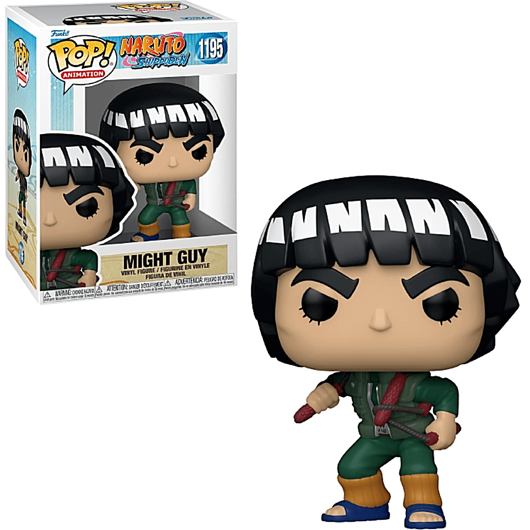 Funko Pop ! Naruto Shippuden: Might Guy (1195) - 1UP